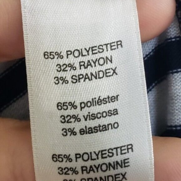 Zenergy Chico's 2 Radley Women L Cardigan Button Front Stripe Deep V Long Sleeve - Picture 6 of 6